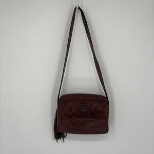 CHANEL Quilted Leather Camera Bag